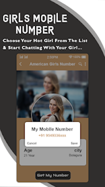 Image 3 for Girls Mobile Number