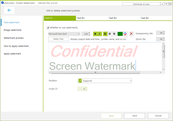 Screen Watermark