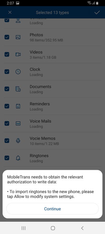 Imagen 3 para MobileTrans - Copy Data t…