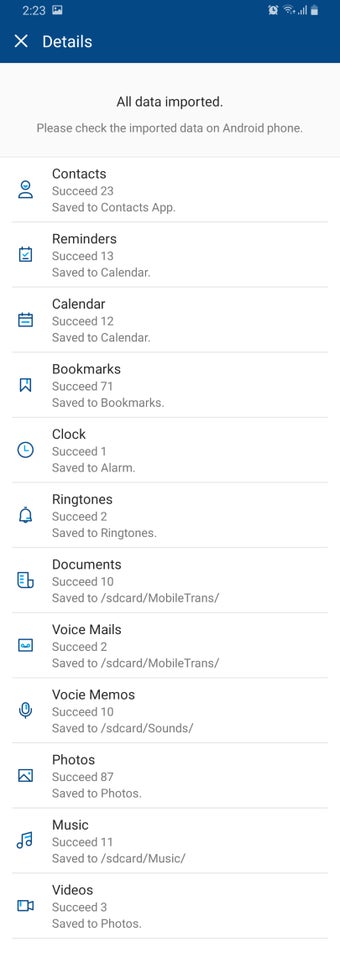 Image 9 for MobileTrans - Copy Data t…