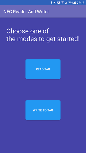 NFC tag reader/writer