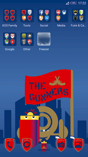 Theme for Infinix - XOS Launcher : Gunners Themes