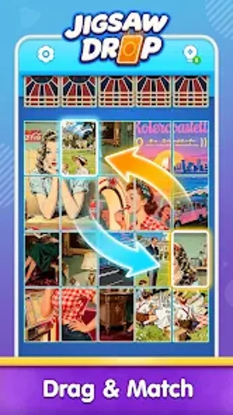 Imagen 0 para Jigsaw Drop: Solitaire Pu…