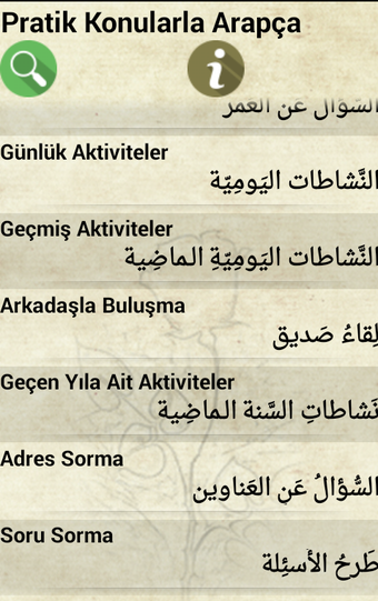 Imagen 0 para PRATİK KONULARLA ARAPÇA