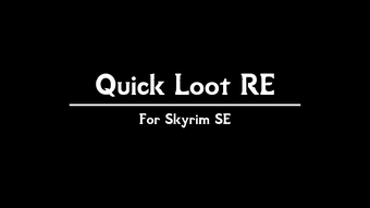Image 0 pour Quick Loot RE