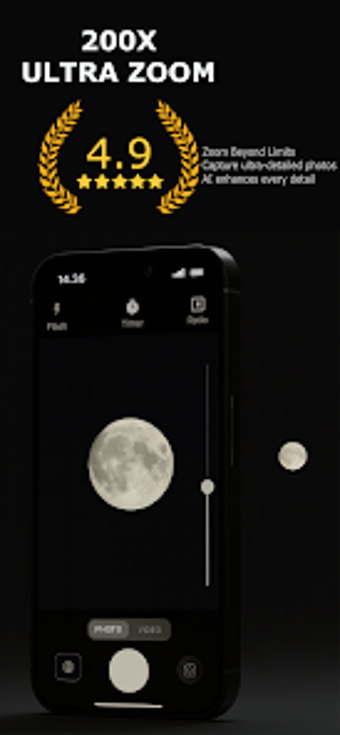 Image 0 pour Ultra Zoom 200x Camera AI