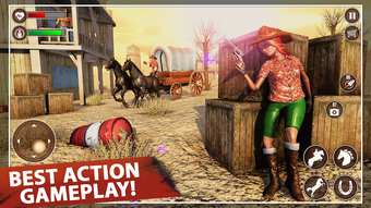 Imagen 4 para Western Cowboy Action Adv…