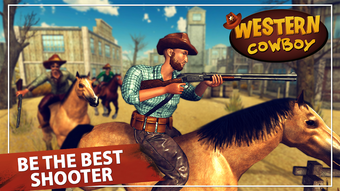 Western Cowboy Action Adventure: Street Gun Fire