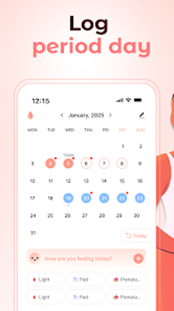 Immagine 0 per Olyn Period Tracker  Cale…