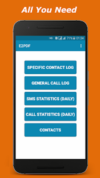 Imagen 4 para E2PDF - SMS BackupContact…
