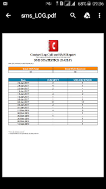Imagen 1 para E2PDF - SMS BackupContact…