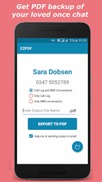 Bild 3 für E2PDF - SMS BackupContact…