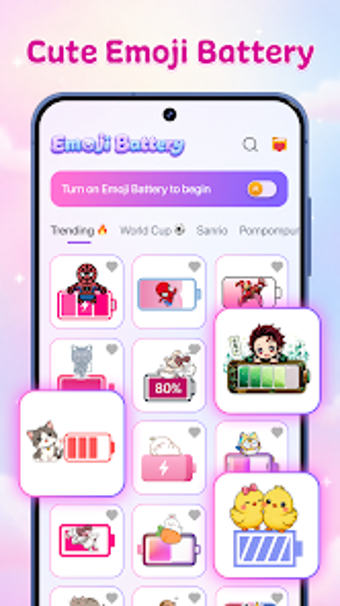 Bild 0 für IconBatt: Emoji Battery S…
