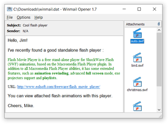 Bild 0 für Winmail Opener