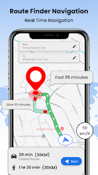 Bild 0 für Map Navigation  Live Traf…
