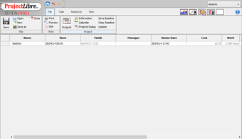 Image 6 pour ProjectLibre