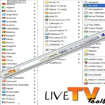 LiveTV Toolbar