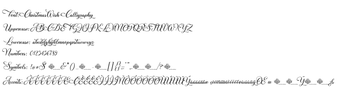 Obraz 0 dla Christmas Wish Calligraph…