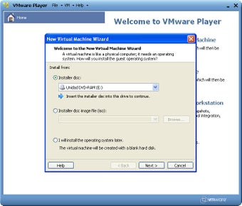 Download VMware Player for Windows