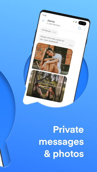 Imagen 4 para Text Vault - Texting App