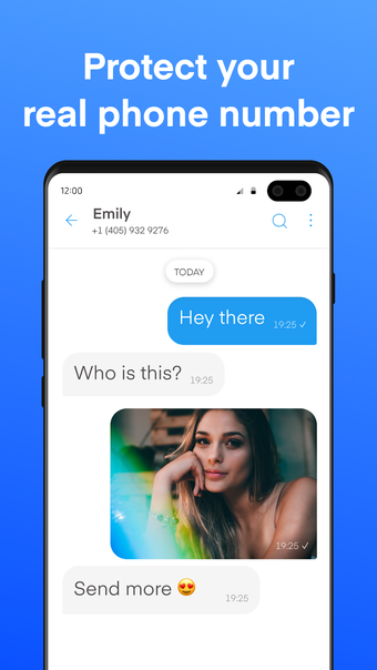 Imagen 1 para Text Vault - Texting App