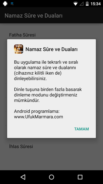 Immagine 0 per Namaz Sure ve Duaları