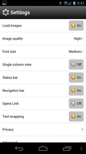 Opera Mini Nextの画像0