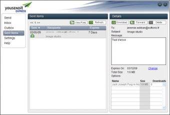 Image 1 pour youSENDit Express