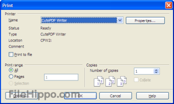 Download CutePDF Writer 3.2 for Windows - Filehippo.com
