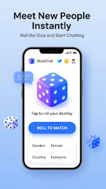 Bild 0 für DiceChat  Random Chat  Ca…