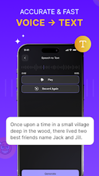 Obraz 0 dla VibeMyVoice: AI Voice Cha…