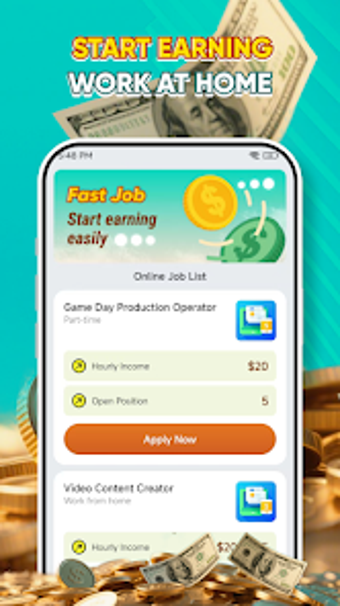 Image 0 pour Fast Job: Online Earn Cas…