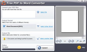 Image 0 for SmartSoft Free PDF to Wor…