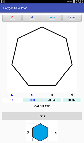 Bild 0 für Polygon Calculator