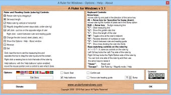 Image 0 pour A Ruler for Windows