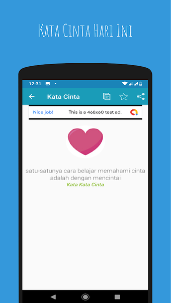 Kata Cinta Untuk Pacar