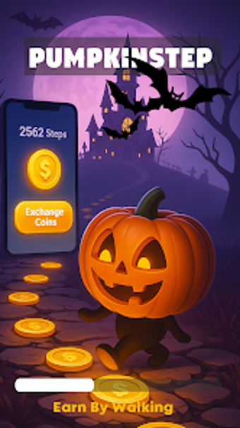 Image 0 for PumpkinStep: Earn By Walk…