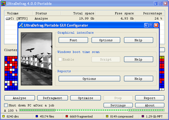 UltraDefrag Portable