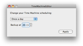 TimeMachineEditor