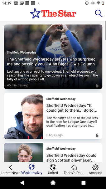 Obraz 0 dla The Sheffield Star Newspa…