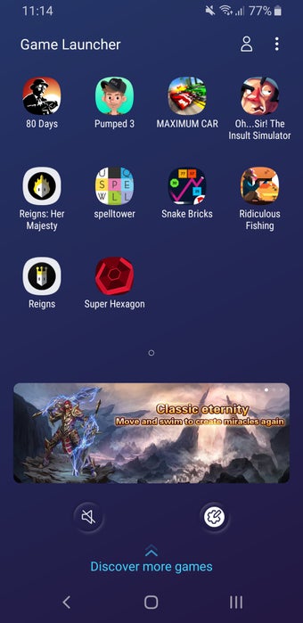 Bild 2 für Samsung Game Launcher
