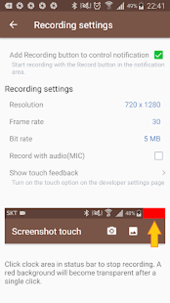 Imagen 7 para Screenshot touch