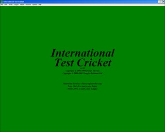 Bild 0 für International Test Cricke…