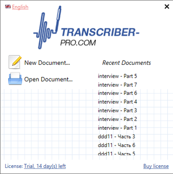 Bild 0 für Transcriber Pro