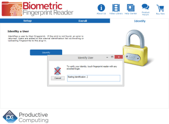 Biometric Fingerprint Reader