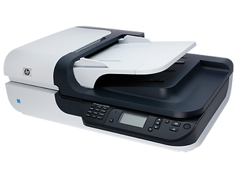 HP Scanjet N6350 Networked Document Flatbed Scanner drivers