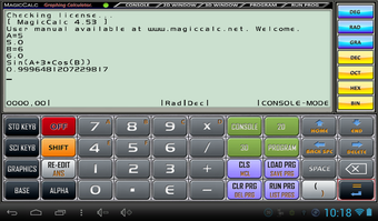 MagicCalc Lite, Graphing Calc