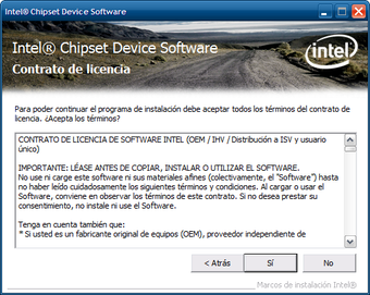 Intel Chipset Device Software