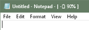 Immagine 0 per TitleBarBattery