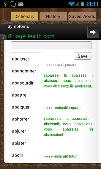Imagen 0 para Conjugaison